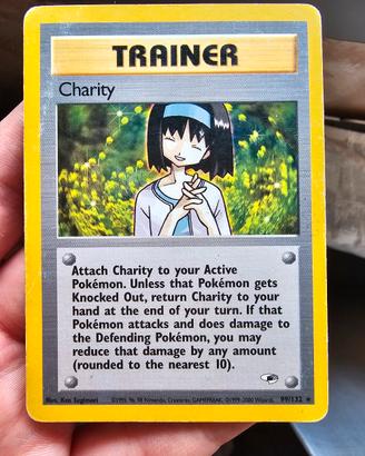 Pokemon Charity Trainer 99/132 Gym Heroes ENG🇬🇧