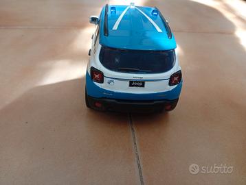 modellino jeep Renegade della polizia