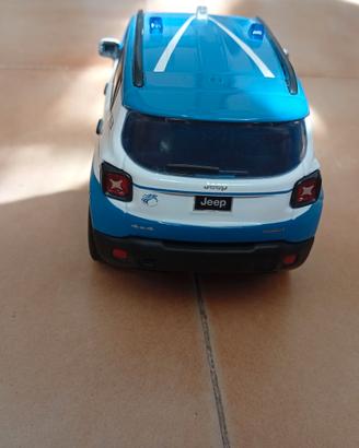 modellino jeep Renegade della polizia