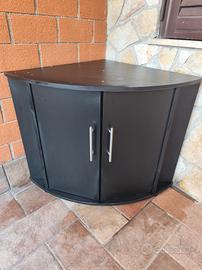 mobile angolare per acquario