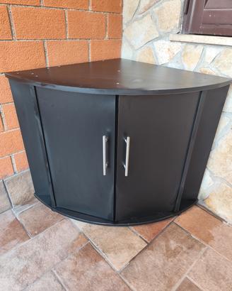 mobile angolare per acquario