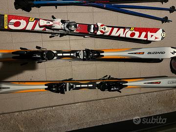 Sci, casco, racchette