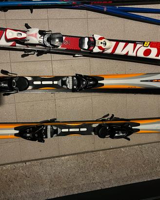 Sci, casco, racchette