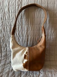 BORSA HOBO IN VERA PELLE - PRODUZIONE ARTIGIANALE