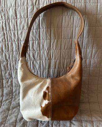 BORSA HOBO IN VERA PELLE - PRODUZIONE ARTIGIANALE