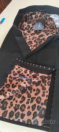 Longuette Leopardata Nera Zara 