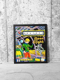 Testata flipper Moon Flight - Zaccaria