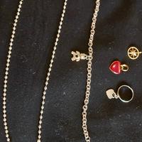  tre braccialetti e charms saldo