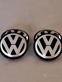 kit 4 tappi coprimozzo volkswagen da 65mm