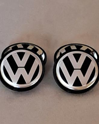 kit 4 tappi coprimozzo volkswagen da 65mm