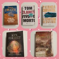 Libri vari titoli, tenuti benissimo a 6 € l'uno