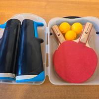 SET PING PONG DA TAVOLO  ARTENGO