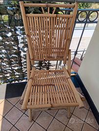 Set giardino in bambù 