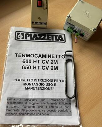 Caminetto a legna Piazzetta