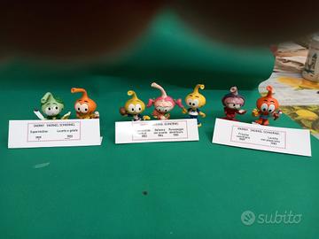 Lotto 7 persnaggi Snorkj vintage 