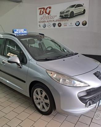 Peugeot 207 sw 1.6 hdi unico prop 2008 tetto aprib