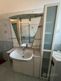 Bagno mobile con lavabo