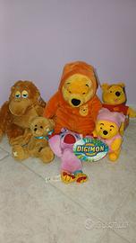 Lotto peluches disney e non