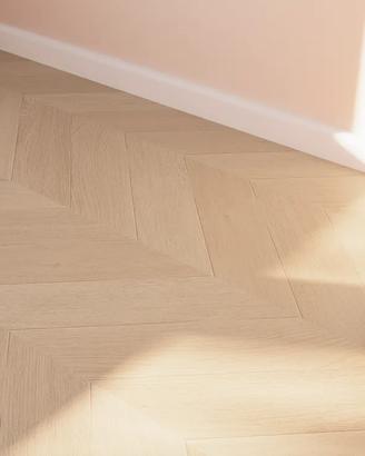 SPC effetto legno beige Sp 5.5 mm con sottopavimen
