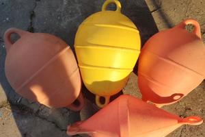 Galleggianti/nebole per reti da pesca varie misure