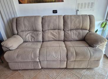 Divano  tre posti chaise longue