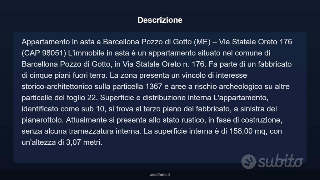 Appartamento – Barcellona Pozzo di Gotto, Manno - Vista 3