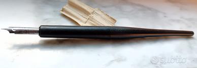 vintage cannello portapenne calligrafo