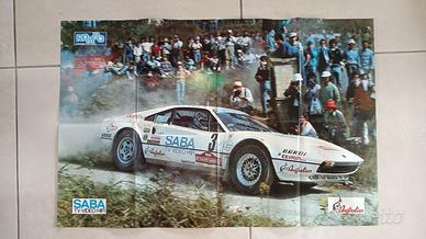 Poster Ferrari 308 Rally