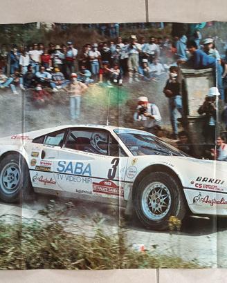 Poster Ferrari 308 Rally