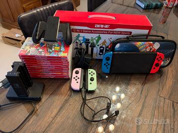Nintendo switch 1 più accessori