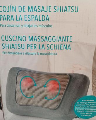 Cuscino Massaggiatore Shiatsu Riscaldante Cervical