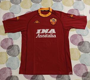 Maglia AS Roma 2000/2001 Kappa INA Assitalia Vinta