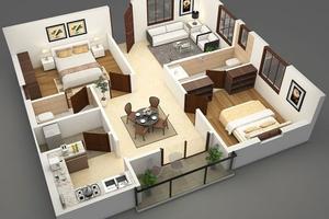 Trilocale con box auto e cantina disponibile