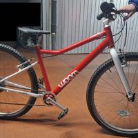 Bicicletta WOOM 6 MTB ROSSA