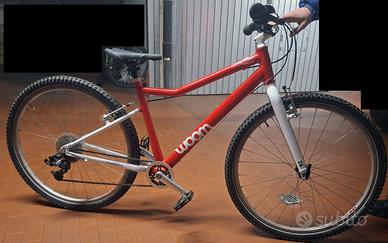 Bicicletta WOOM 6 MTB ROSSA