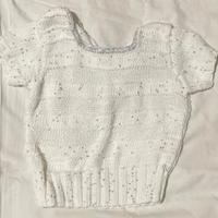 Maglia neonato fatta a mano