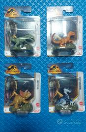 Set 4 dinosauri Jurassic world 