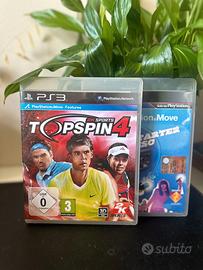 Due Giochi PS3: Sports Champions + Top Spin 4