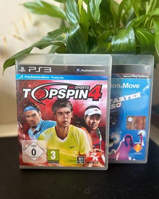 Due Giochi PS3: Sports Champions + Top Spin 4