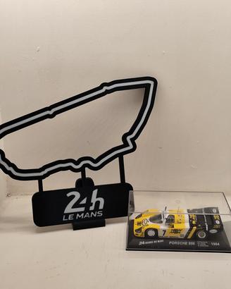 Set Unico Porsche 956 Le Mans 1984 + circuito 