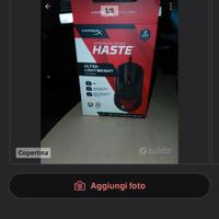 mouse gaming hyperx Pulsefire Haste