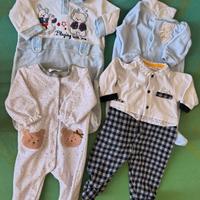 un saccone di vestiti neonato 