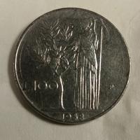 100 Lire Minerva 1958 – Data Chiave – Ottime Condi