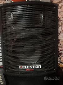 4 casse passive Celestion + Ampli Proel e Mixer