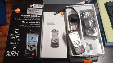 Igrometro professionale testo 606-2