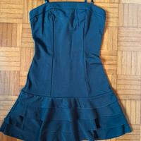 Vesitino antracite con rouches