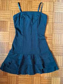 Vesitino antracite con rouches