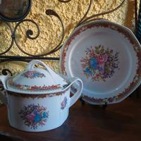 zuppiera e piatto da portata T. Limoges