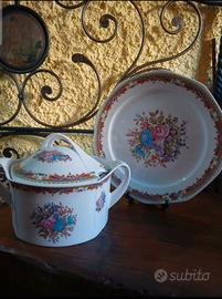 zuppiera e piatto da portata T. Limoges