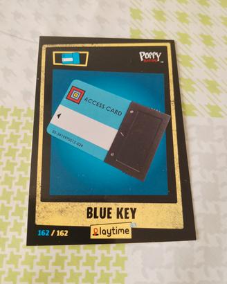 Card poppy playtime Blue key 162/162 diramix 